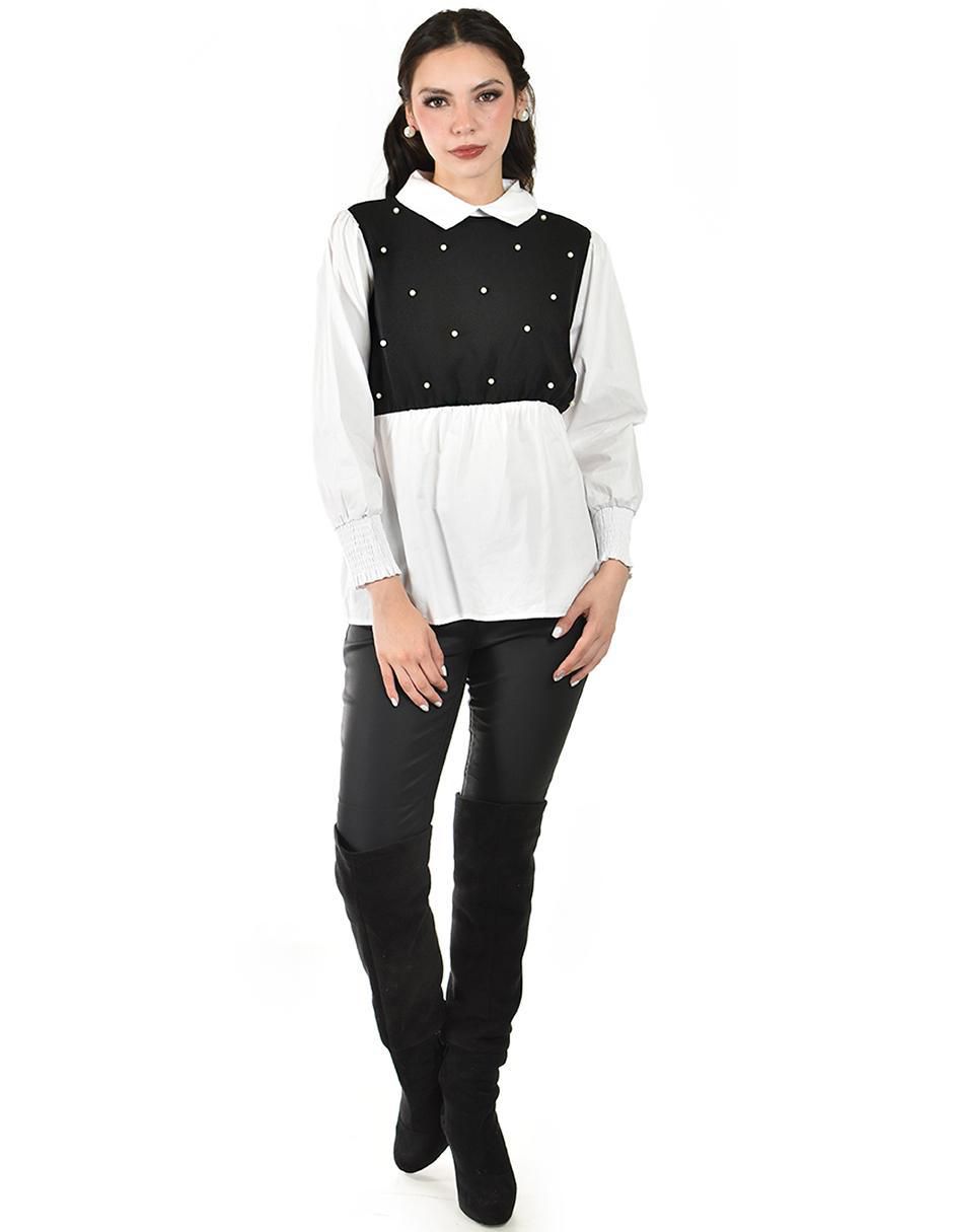 Blusa manga larga para mujer 5