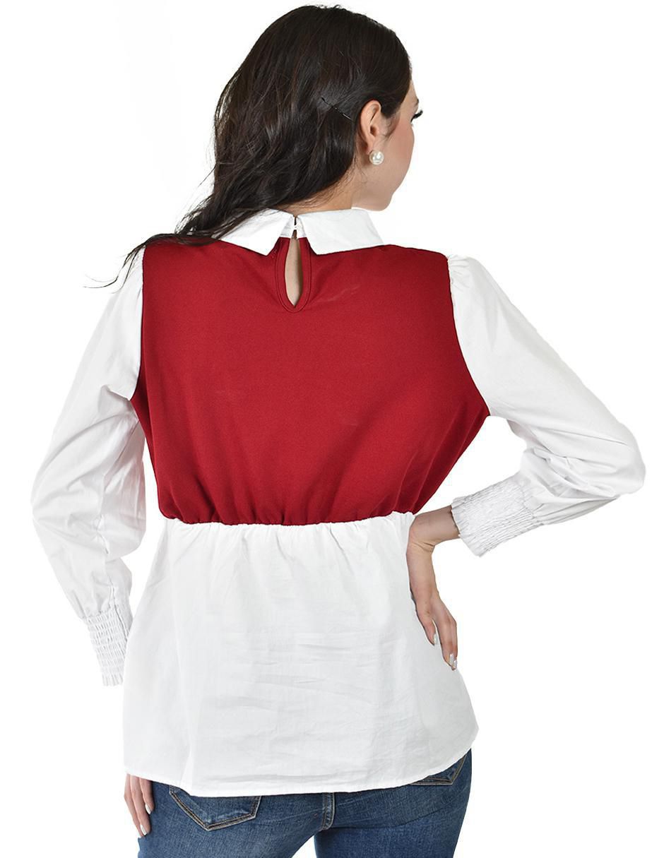 Blusa manga larga para mujer 3