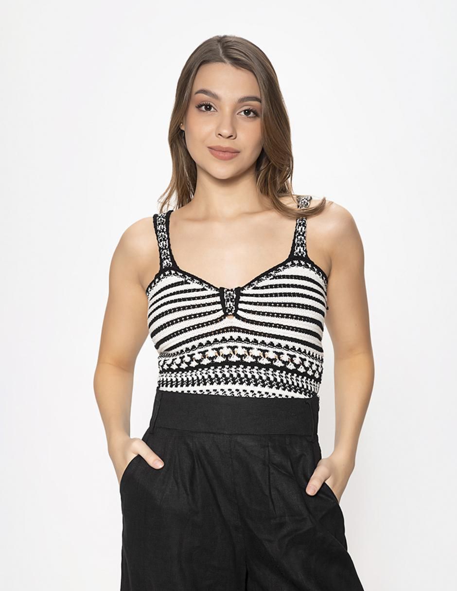 Blusa de tirantes para mujer