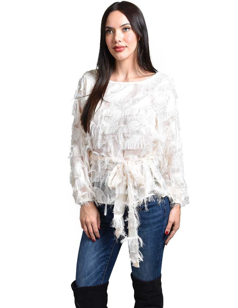 Blusa manga larga para mujer 4