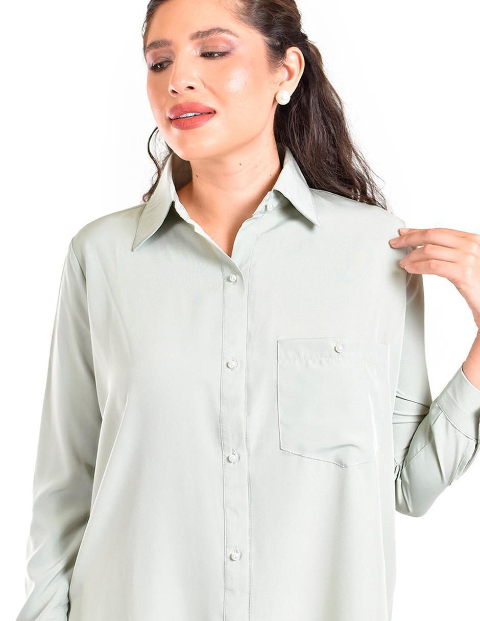 Blusa manga larga para mujer 4