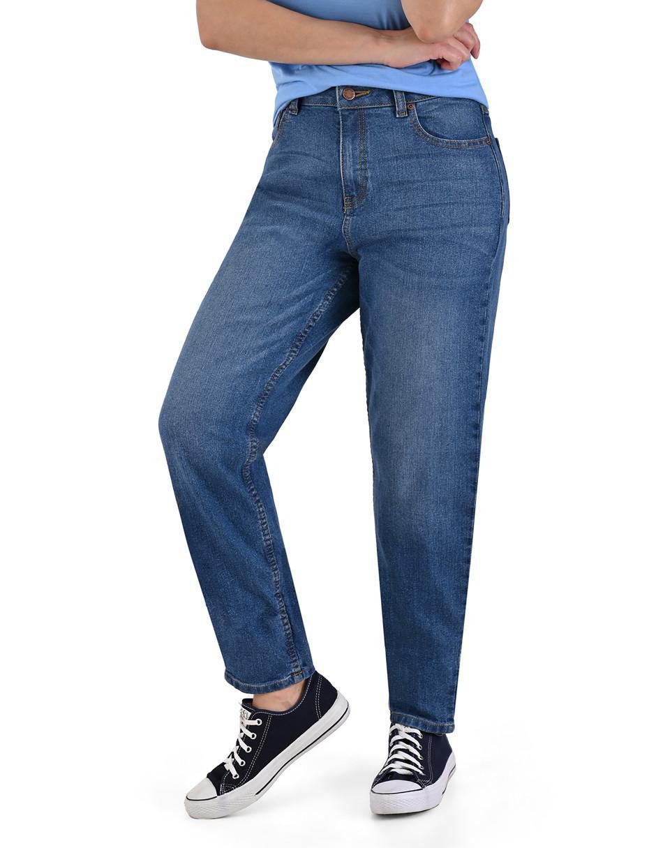 Jeans relaxed mom para mujer