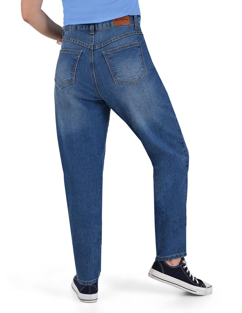 "jeans/jegging/jeans jogger" mom supply 18-0416-2944 "corte" cintura "para mujer"