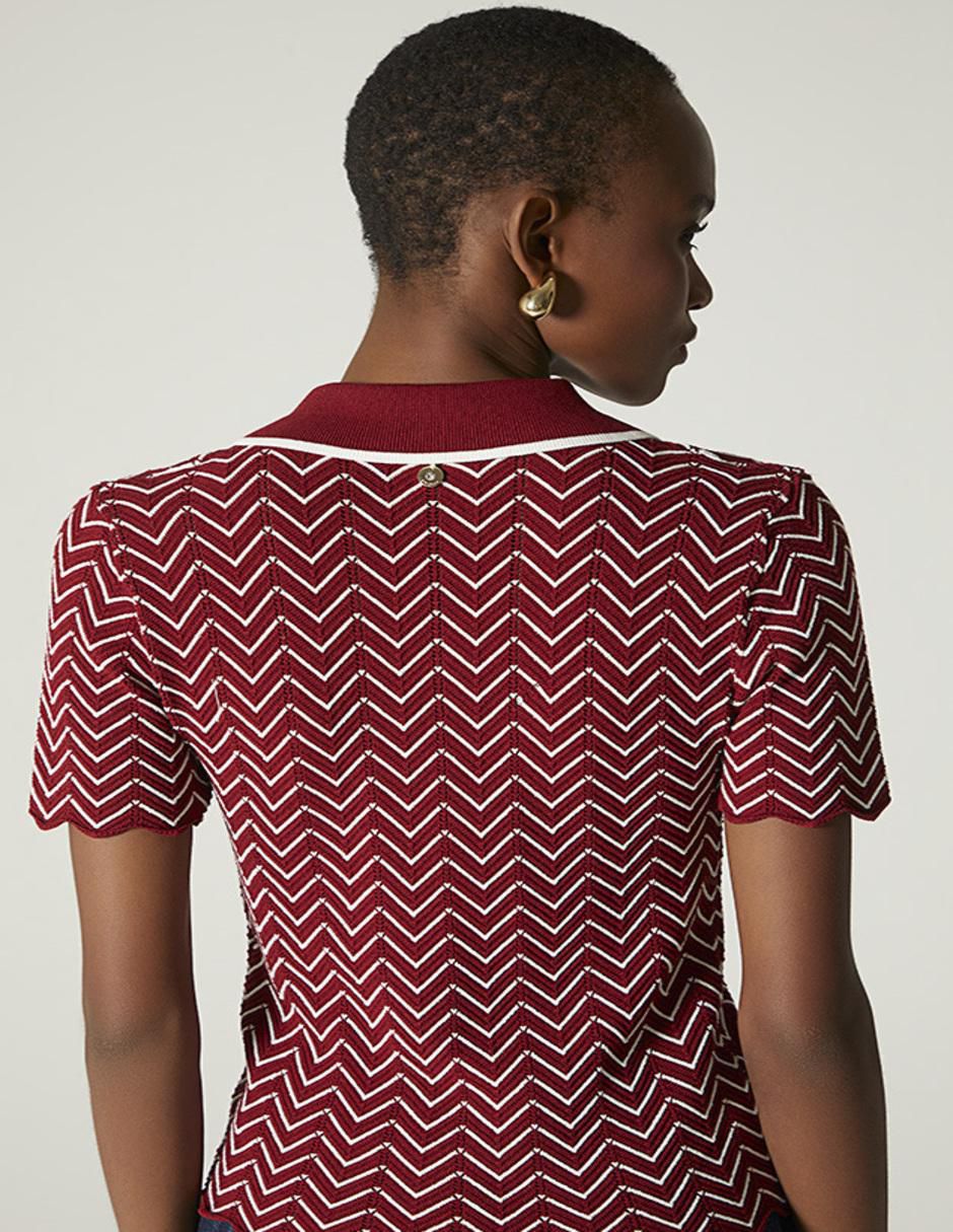 Blusa manga corta para mujer 4