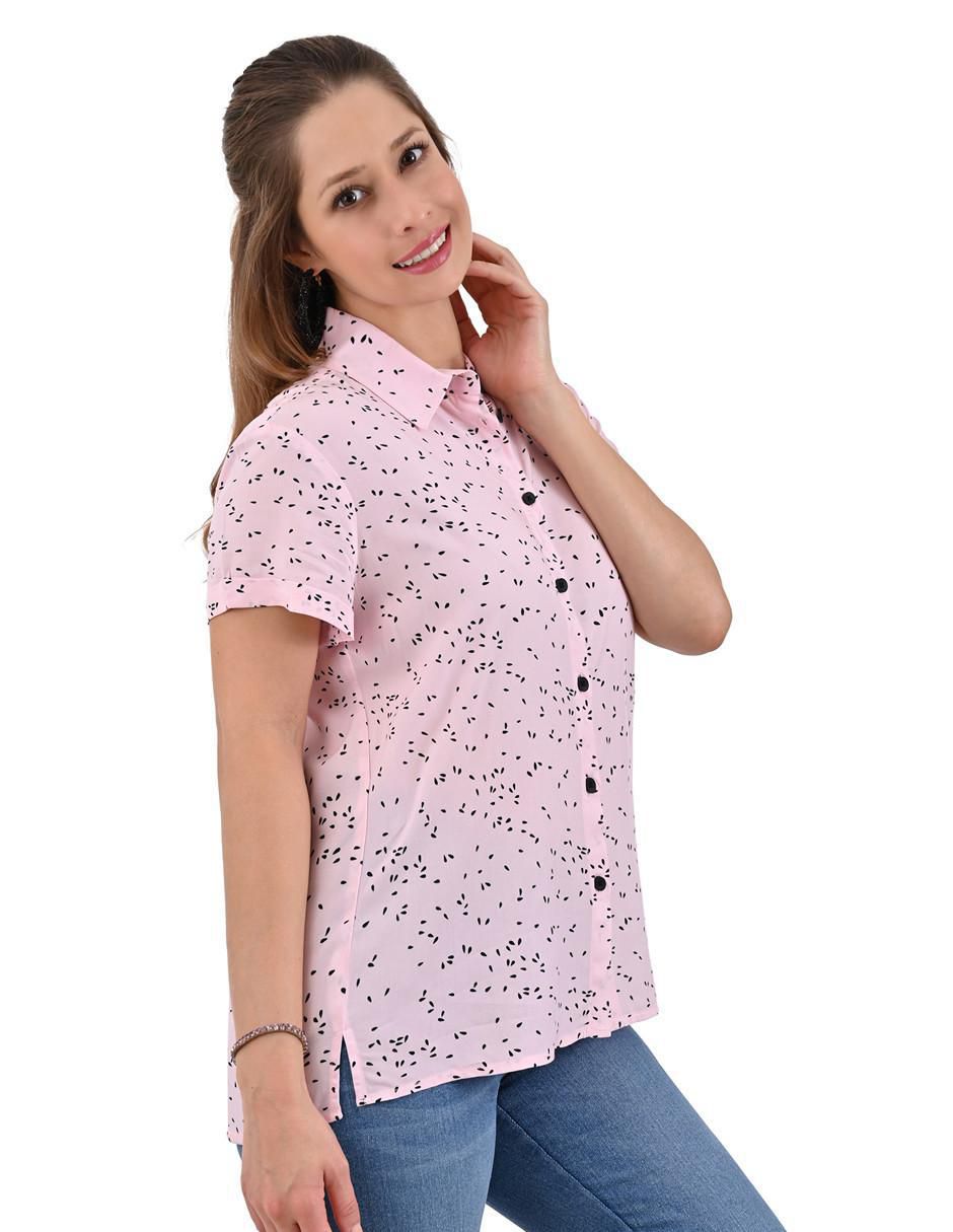 Blusa manga corta para mujer 3