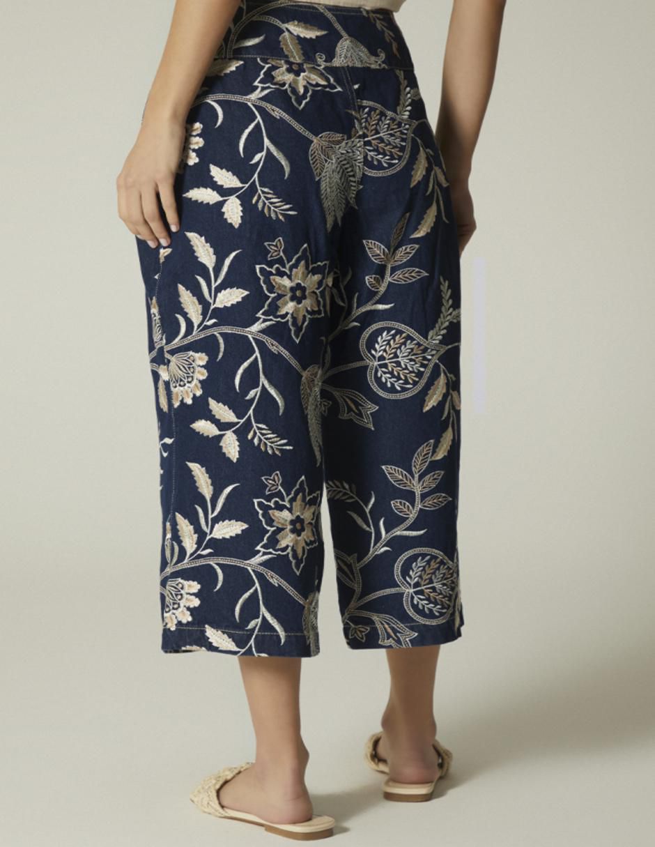 Pantalón relaxed amplio para mujer 3