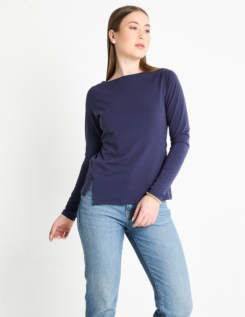 Blusa Abercrombie Fitch manga larga para mujer Liverpool