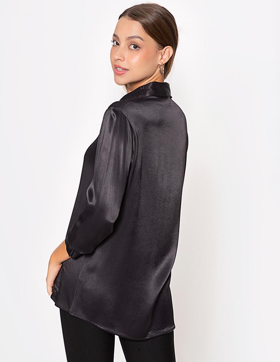 Blusa manga larga para mujer