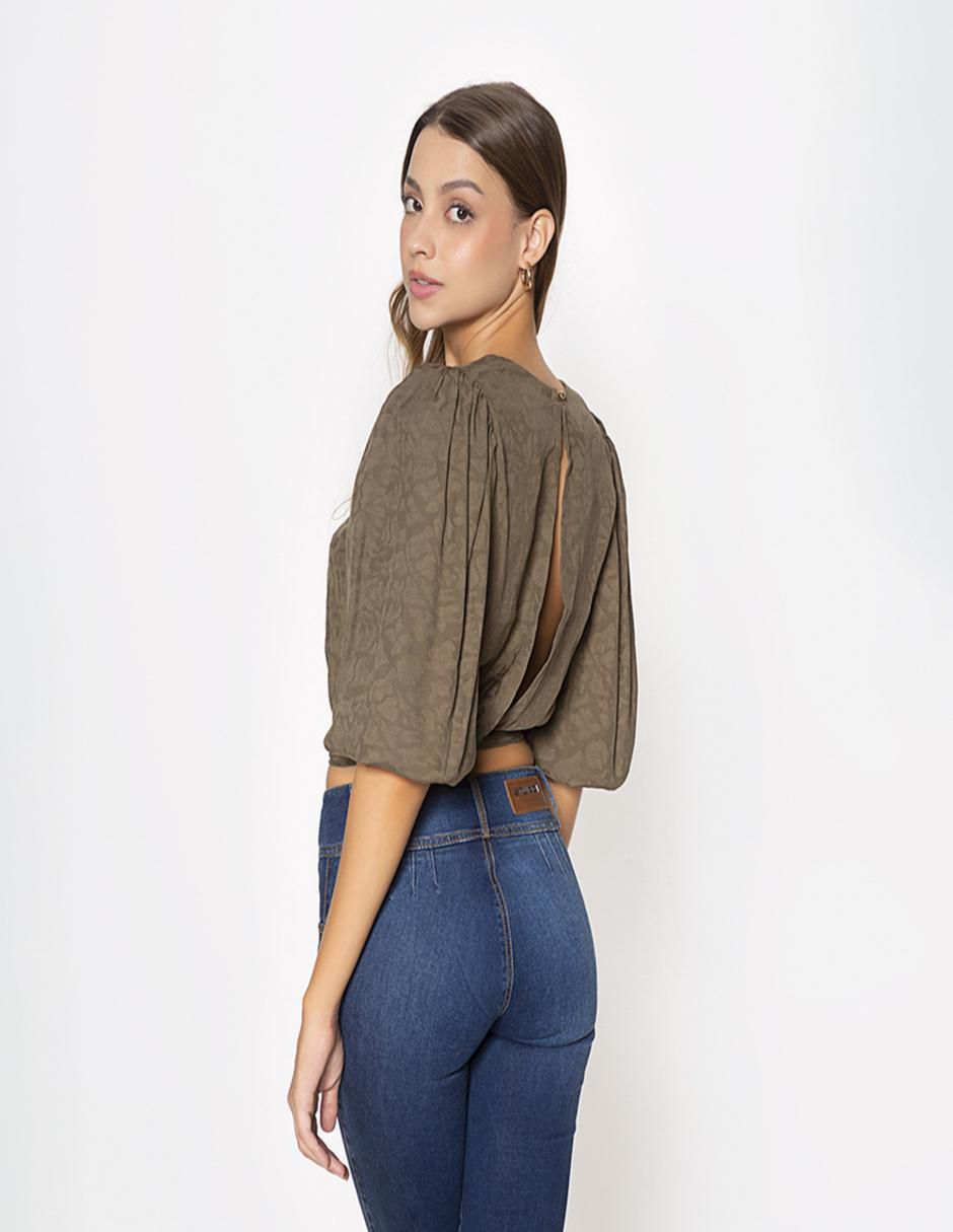 Blusa manga 3/4 para mujer 3