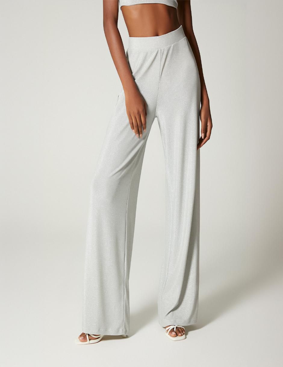 Pantalón de vestir amplio para mujer