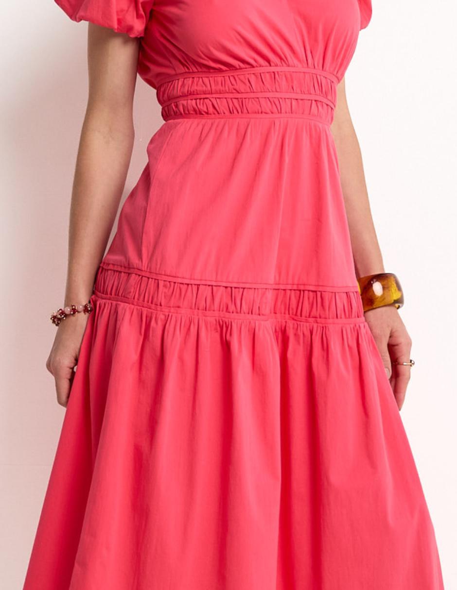 Vestido midi casual para mujer