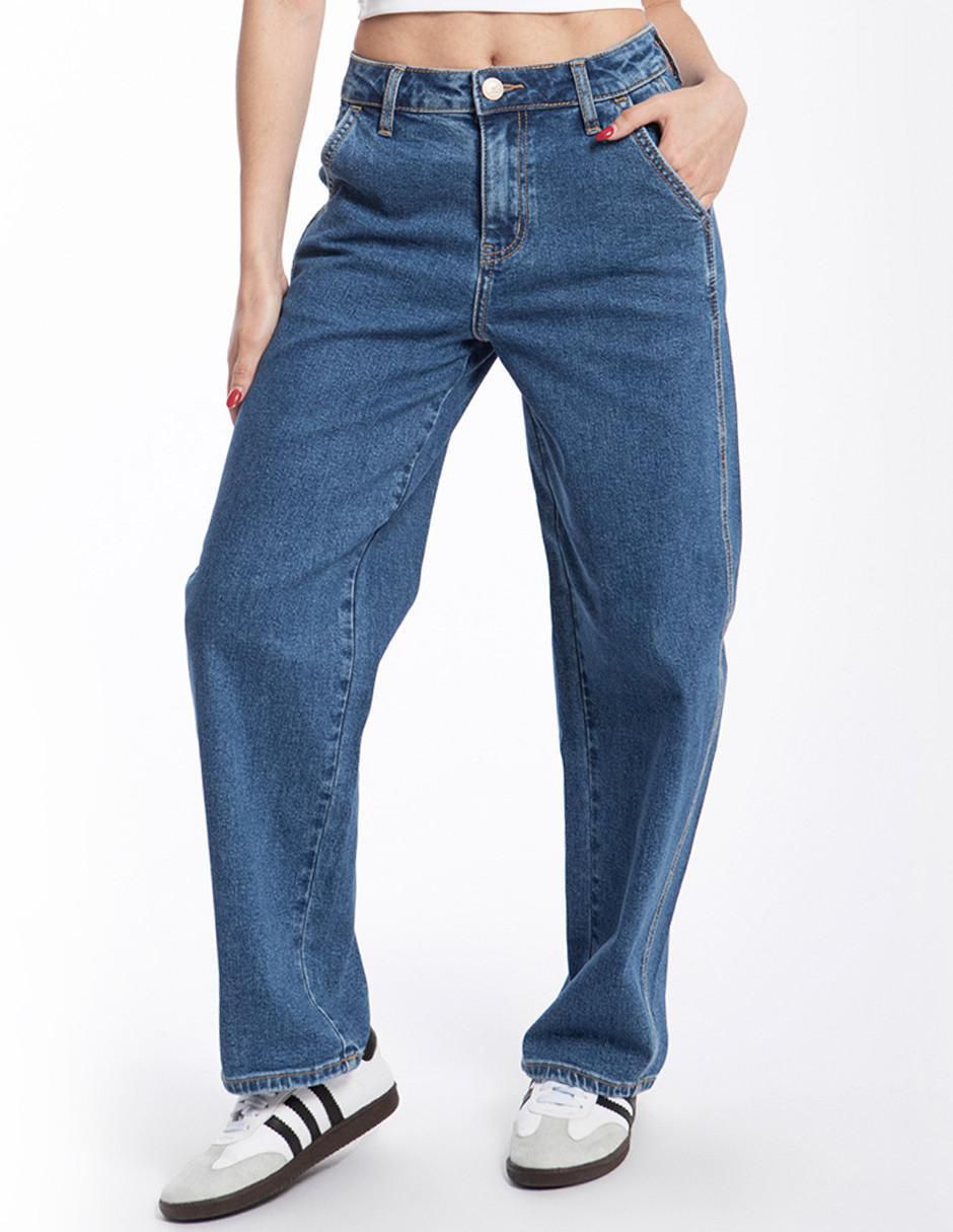 Jeans barrel J-Bal-6855-Medio para mujer