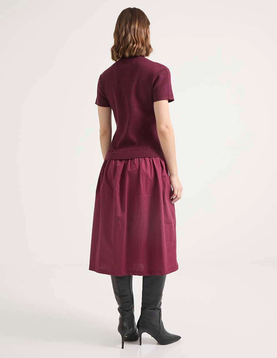 Vestido midi casual para mujer 2