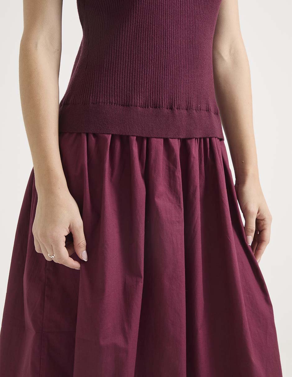 Vestido midi casual para mujer 6