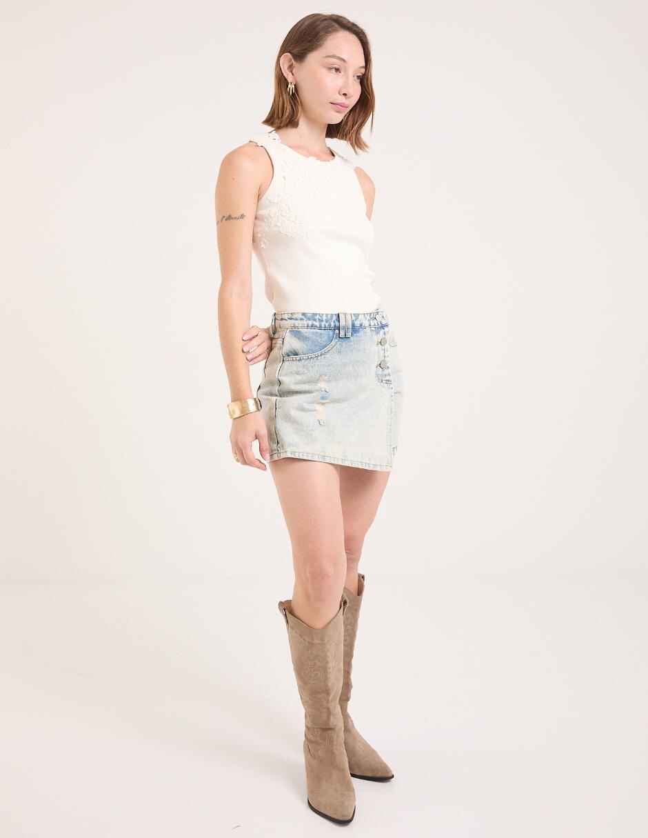 Top cuello redondo 3