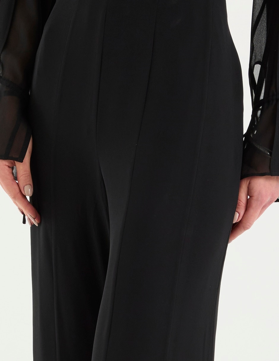 Pantalón relaxed straight para mujer 4