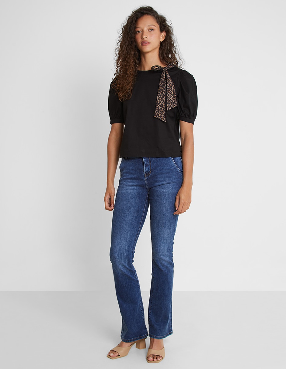 Jeans flare para mujer 4