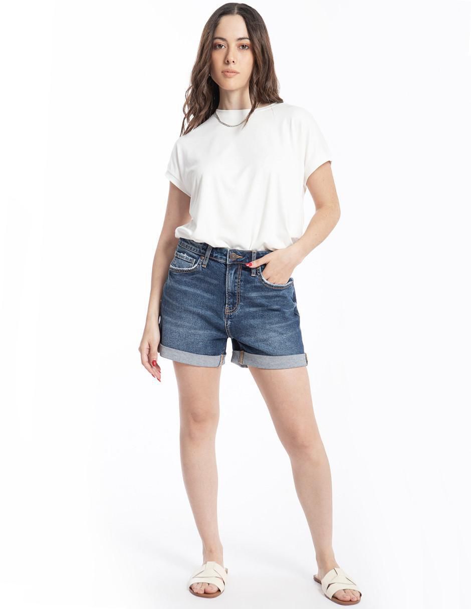 Short de mezclilla para mujer 4