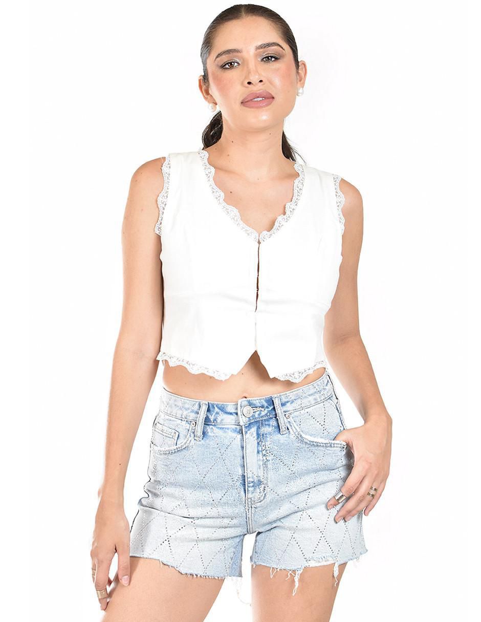Short de mezclilla para mujer 2