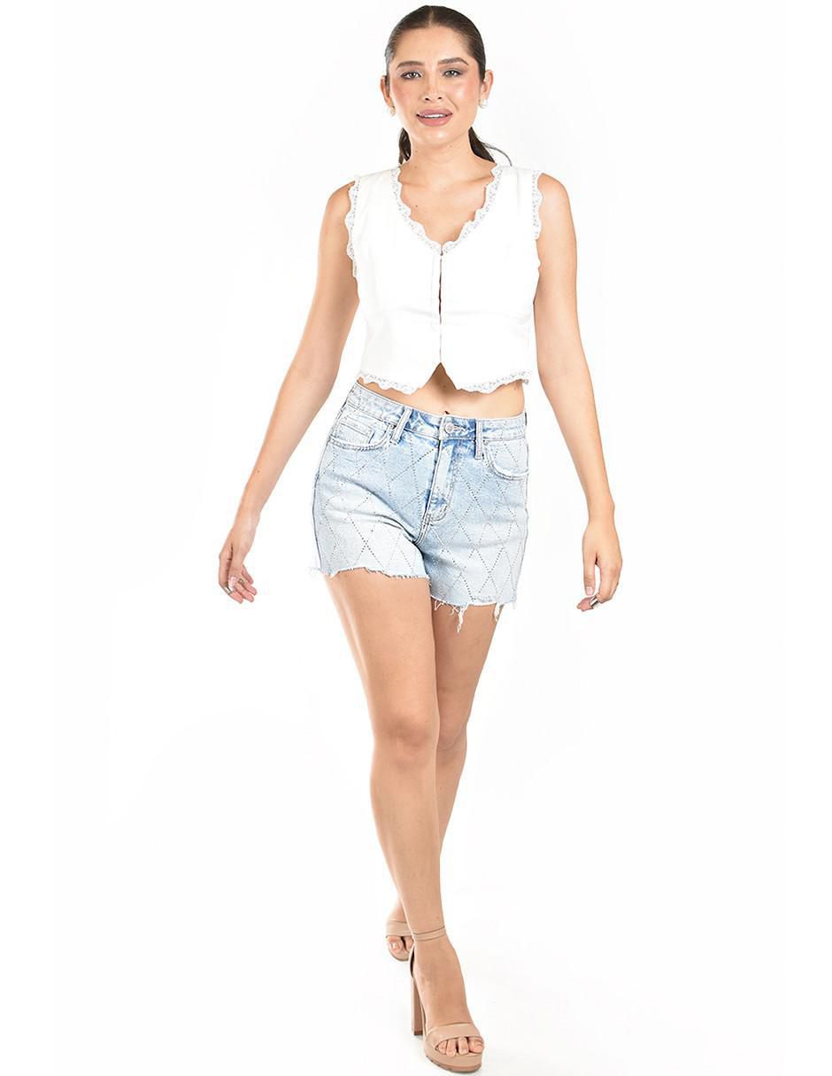 Short de mezclilla para mujer 6