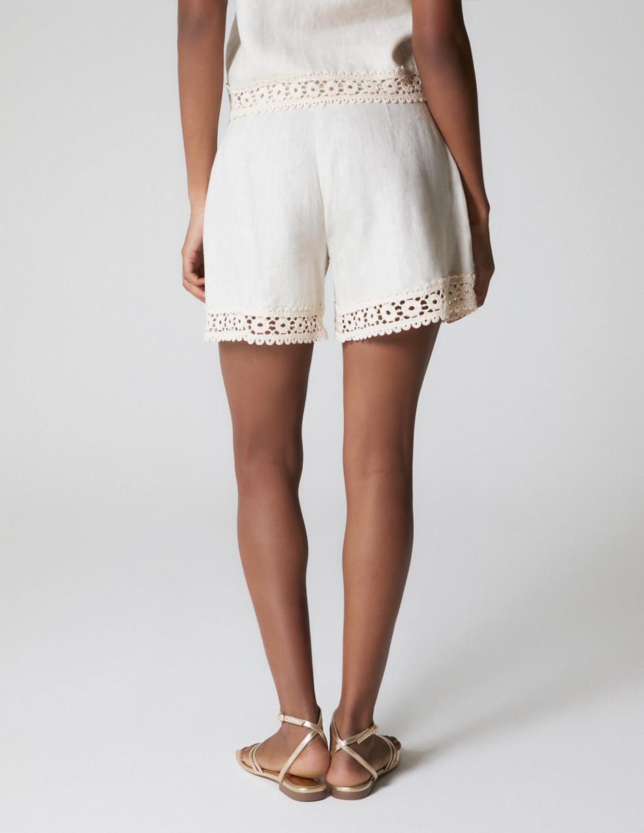Short de lino para mujer 2