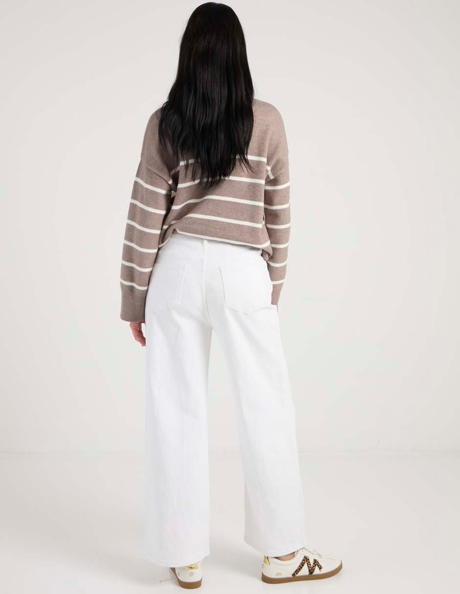 Jeans straight para mujer 2