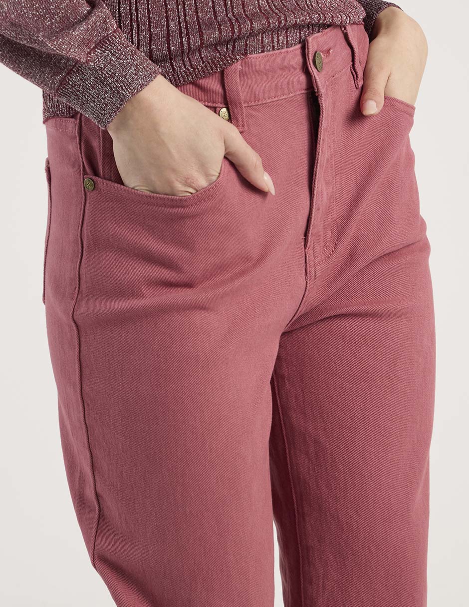 Jeans straight para mujer 4