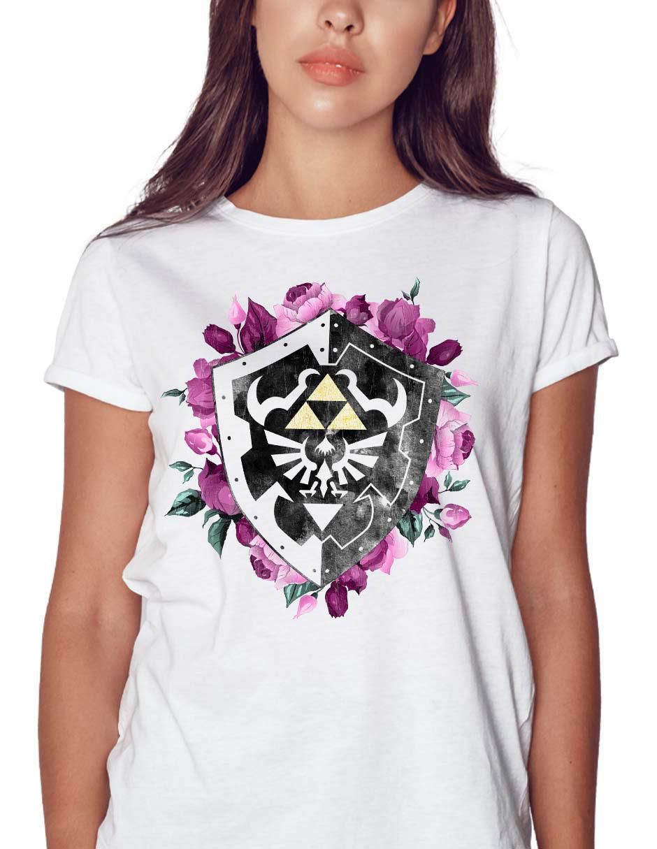 Playera manga corta cuello redondo para mujer 2