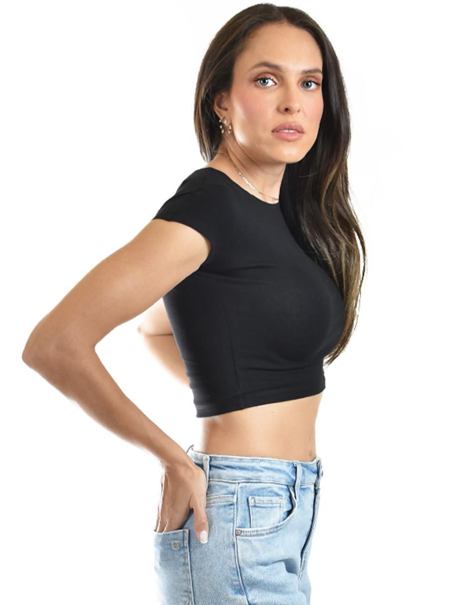 Blusa manga corta para mujer 2