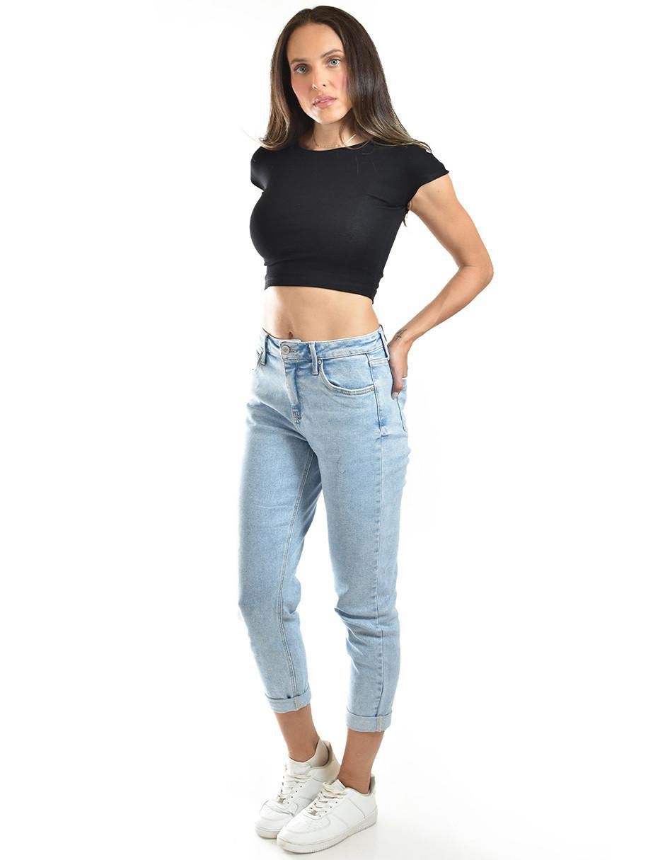 Blusa manga corta para mujer 4