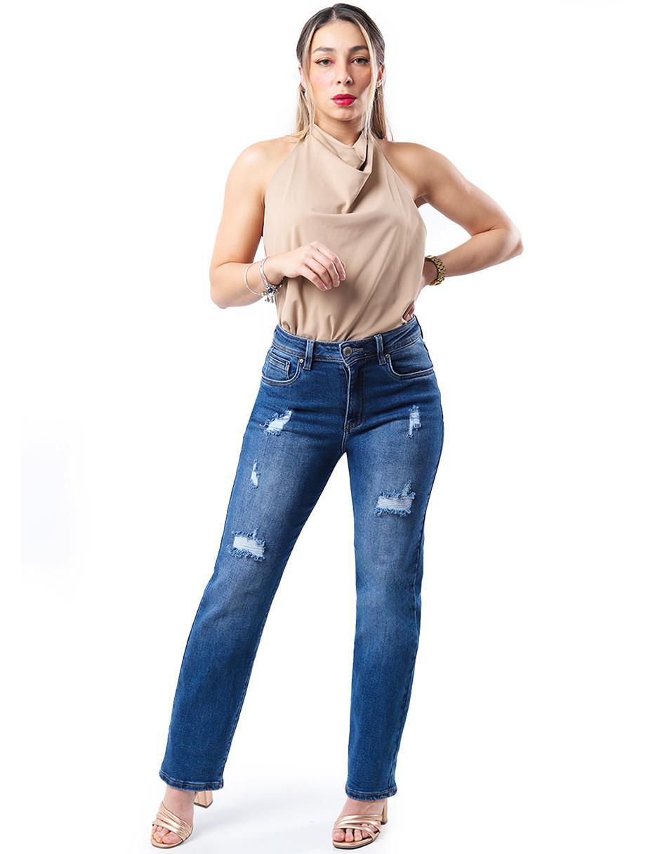Jeans cigarrette para mujer 4
