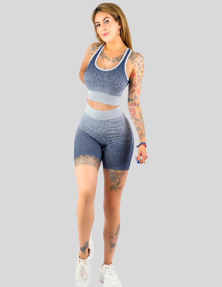 Conjunto entrenamiento malabis womens sport & casual set "de" poliéster "para" mujer 2 piezas