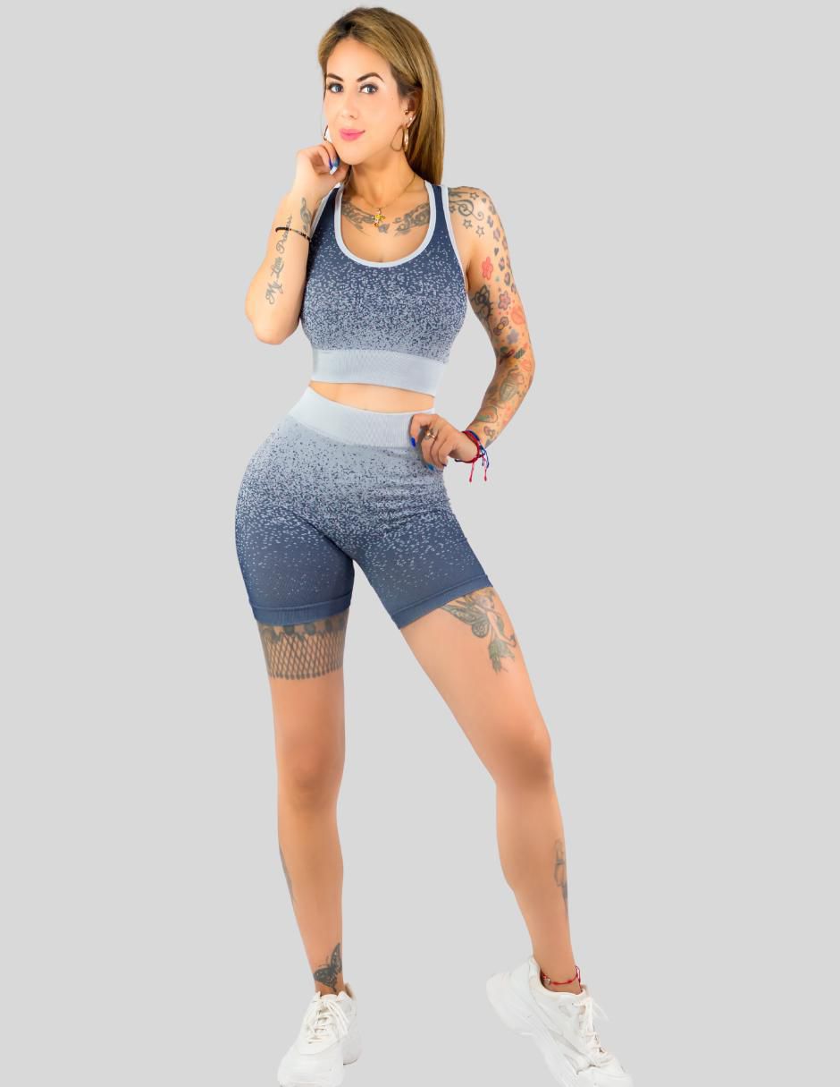 Conjunto entrenamiento malabis womens sport & casual set "de" poliéster "para" mujer 2 piezas