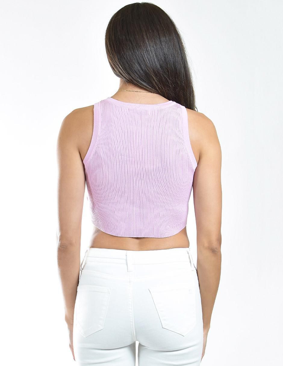Top cuello redondo tirante ancho 3