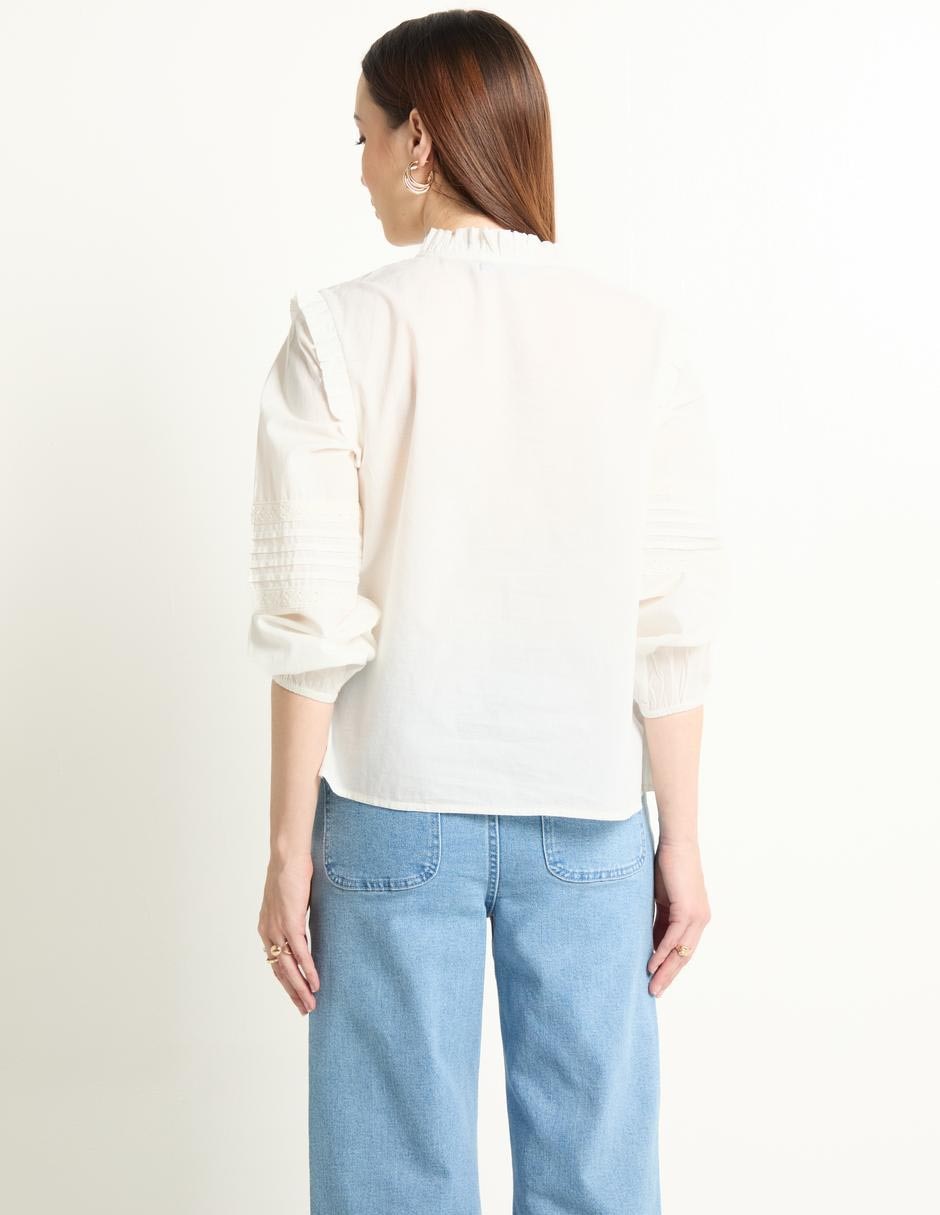 Blusa manga larga para mujer 2
