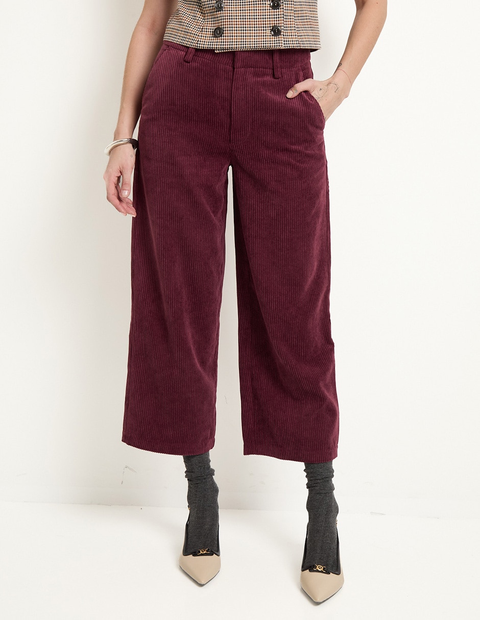 Pantalón relaxed straight para mujer Pantalón relaxed straight para mujer