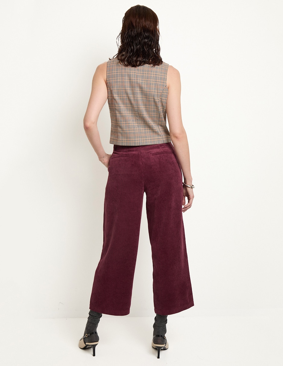 Pantalón relaxed straight para mujer 2