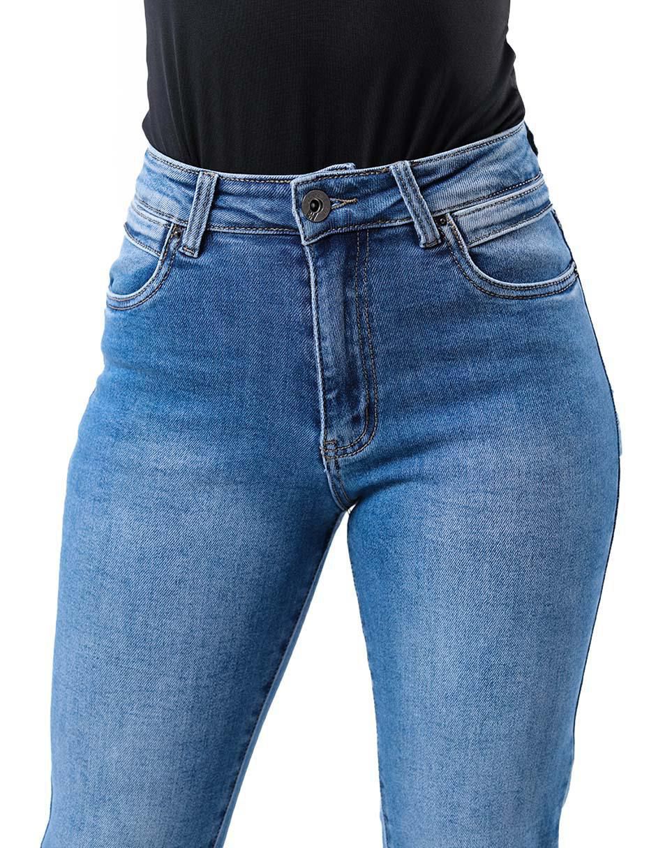 Jeans straight para mujer 2