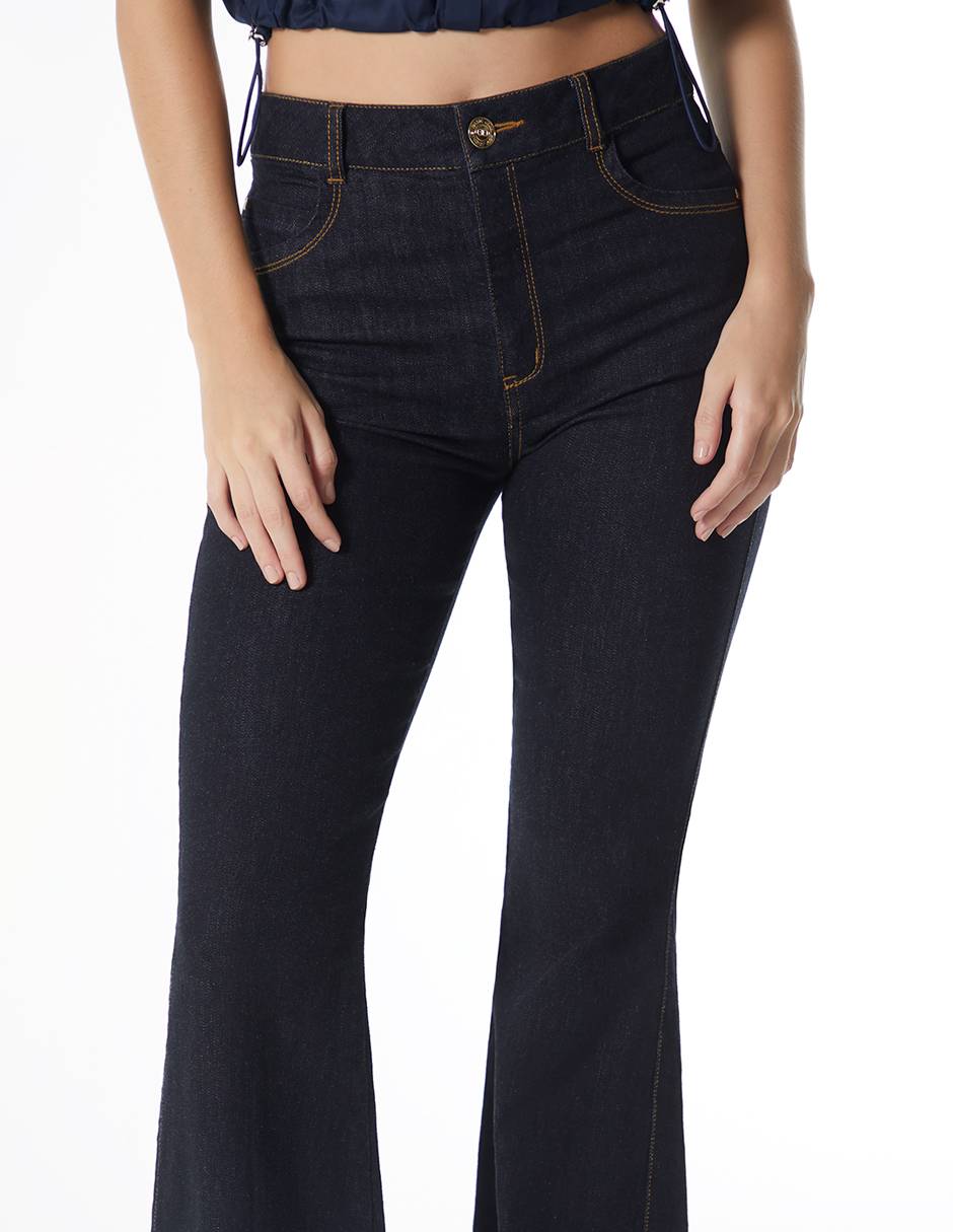 Jeans campana Básico para mujer