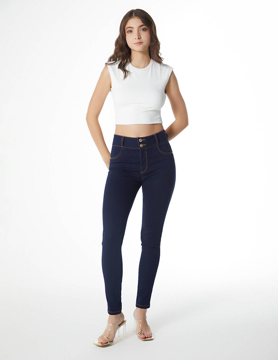 Jeans skinny Básico para mujer 2
