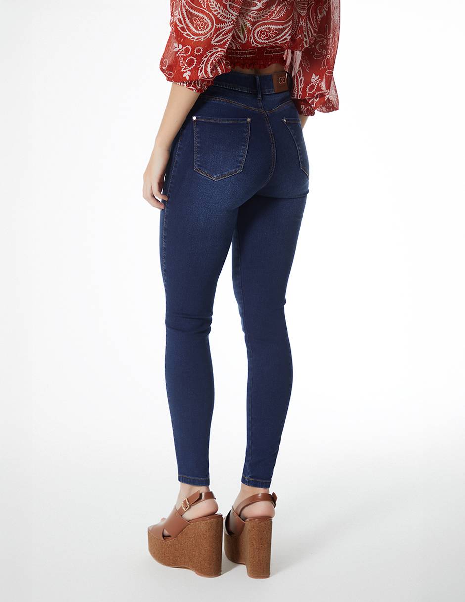 Jeans slim Básico para mujer 4