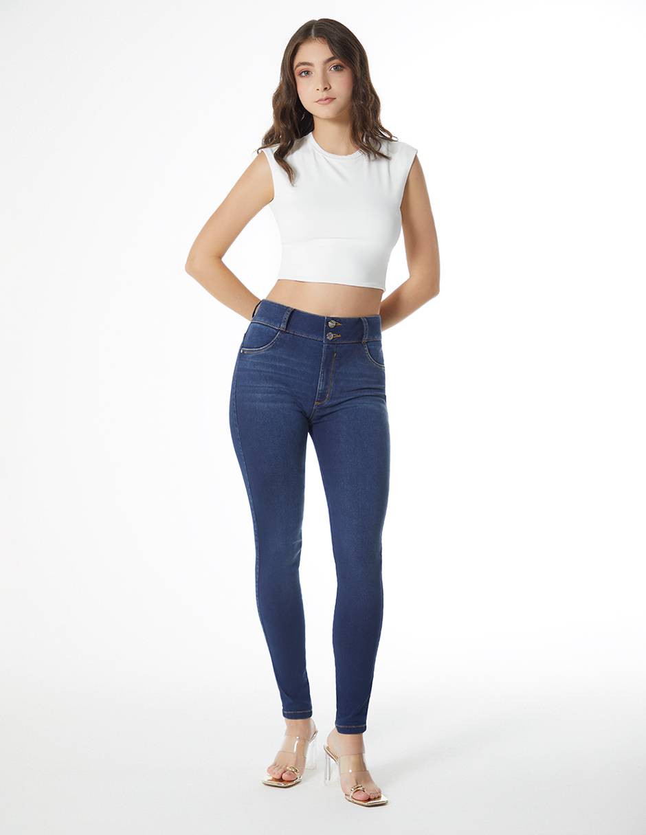 Jeans skinny Básico para mujer 2
