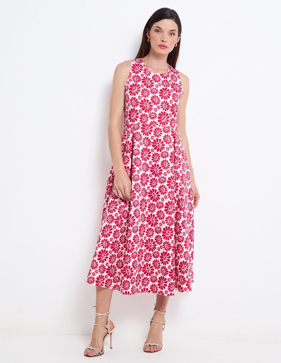 Vestido midi casual para mujer 1