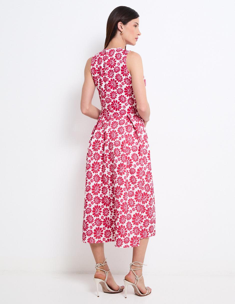 Vestido midi casual para mujer 2