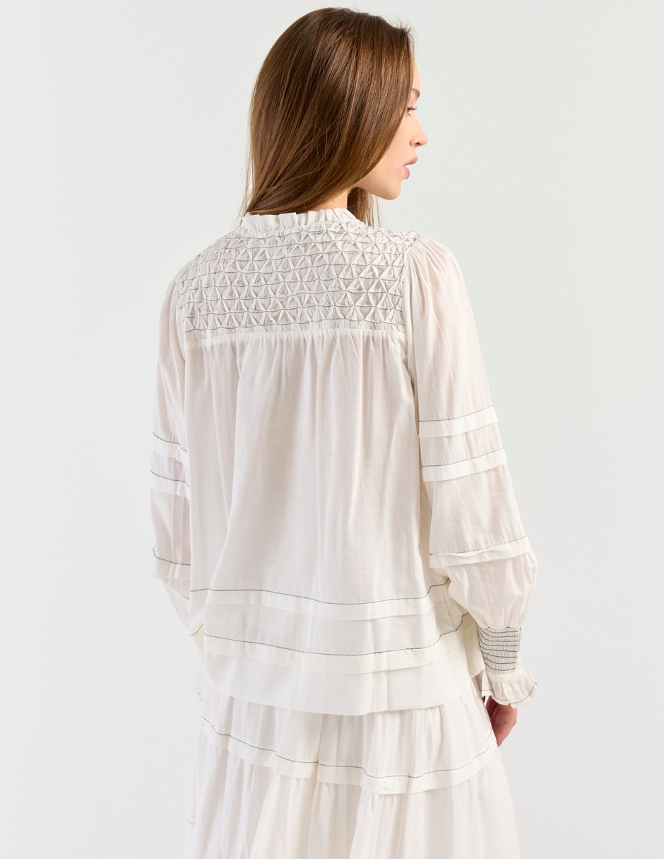 Blusa manga larga para mujer 2