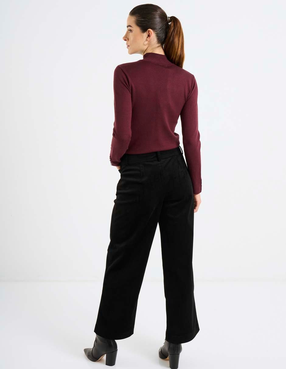 Pantalón relaxed straight para mujer 2