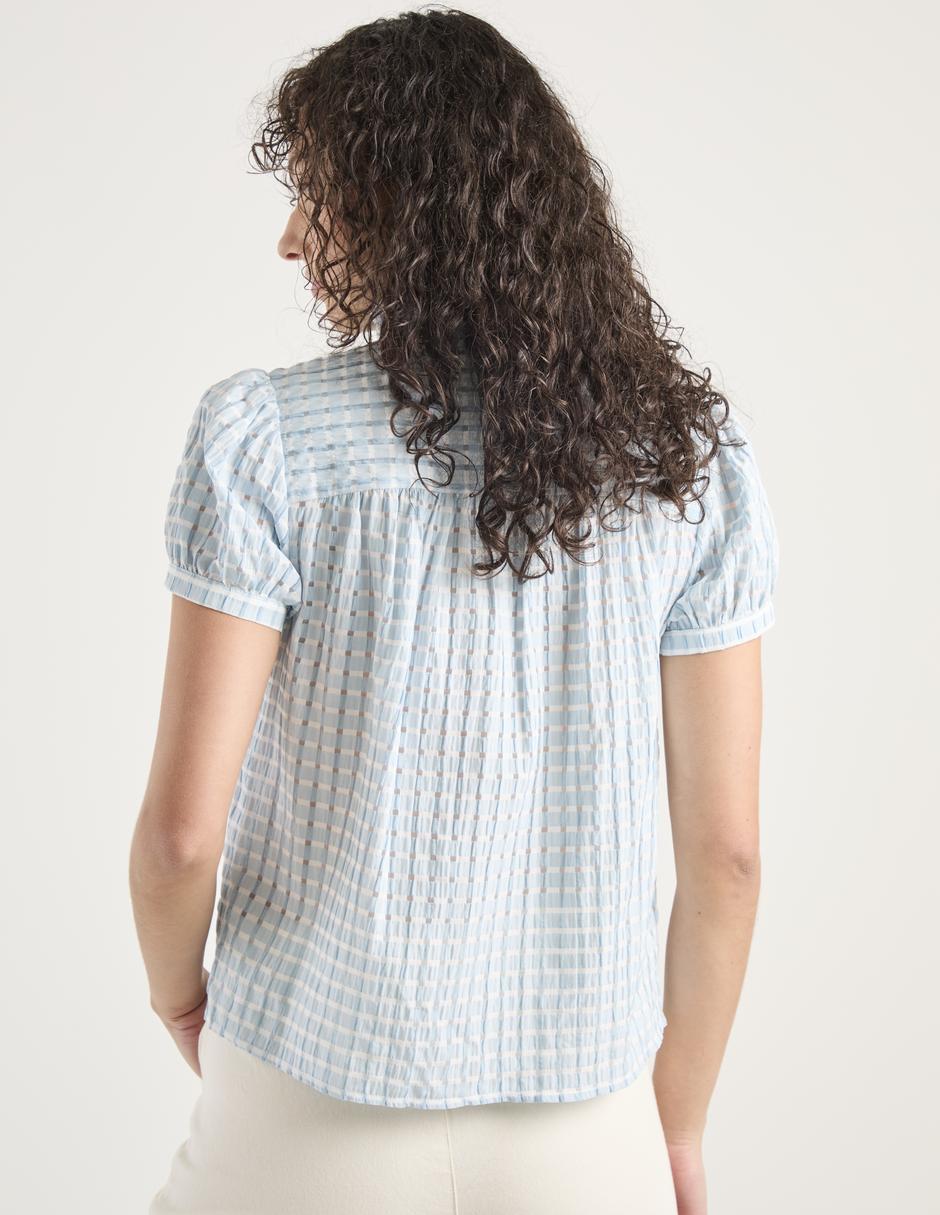 Blusa manga corta para mujer 6