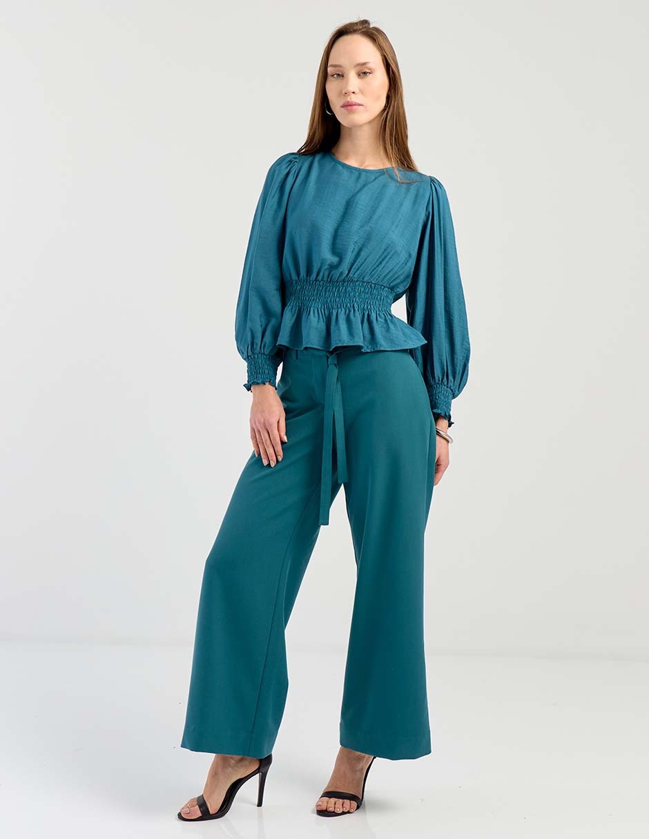 Pantalón coulotte regular para mujer 3