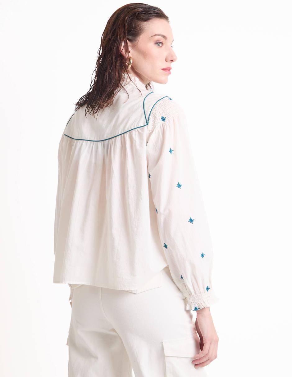 Blusa manga larga para mujer 2