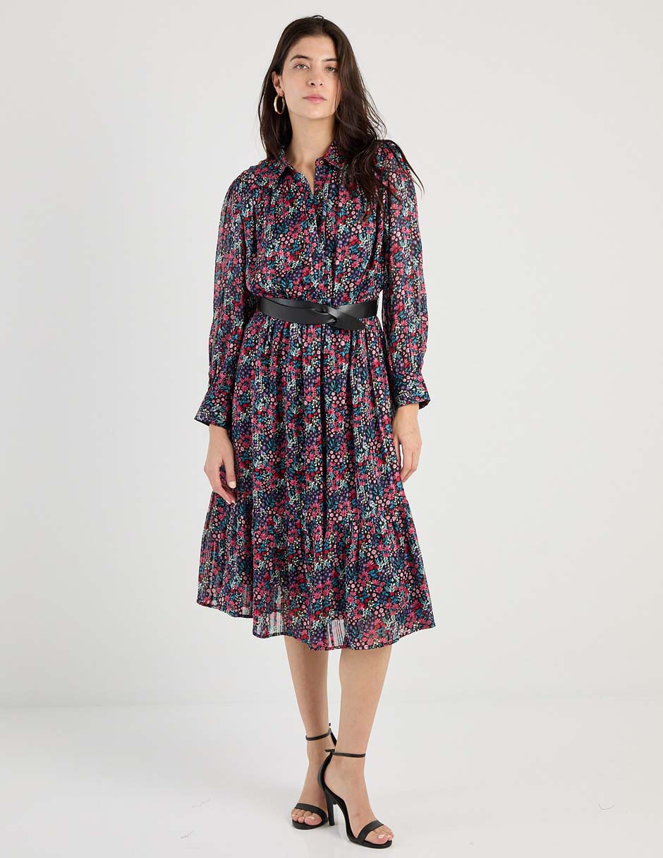 Vestido 3/4 casual para mujer 3